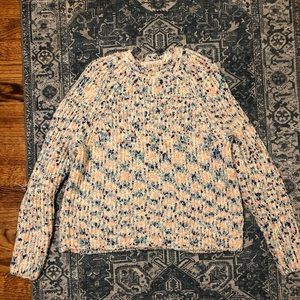 Cute confetti sweater!